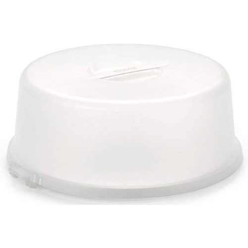PORTATARTA EMSA 504916 BLANCO 33CMS